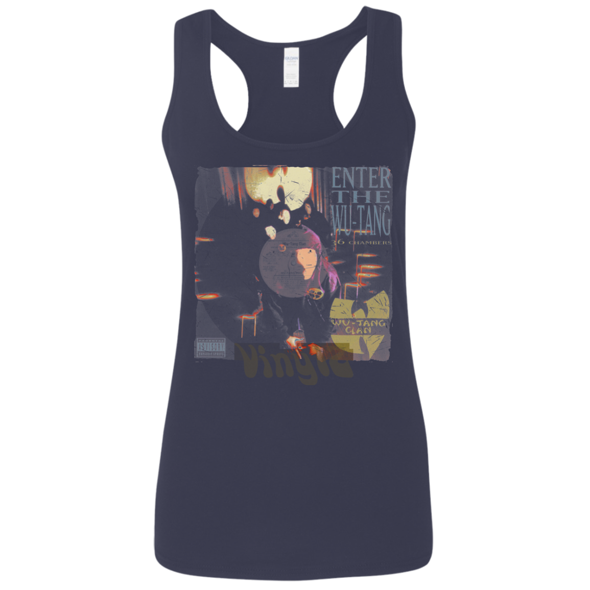 Wu-Tang Clan - Enter The Wu Tang - Ep Cover - Vinyl 10 Tee&Tank Lady Pimamour