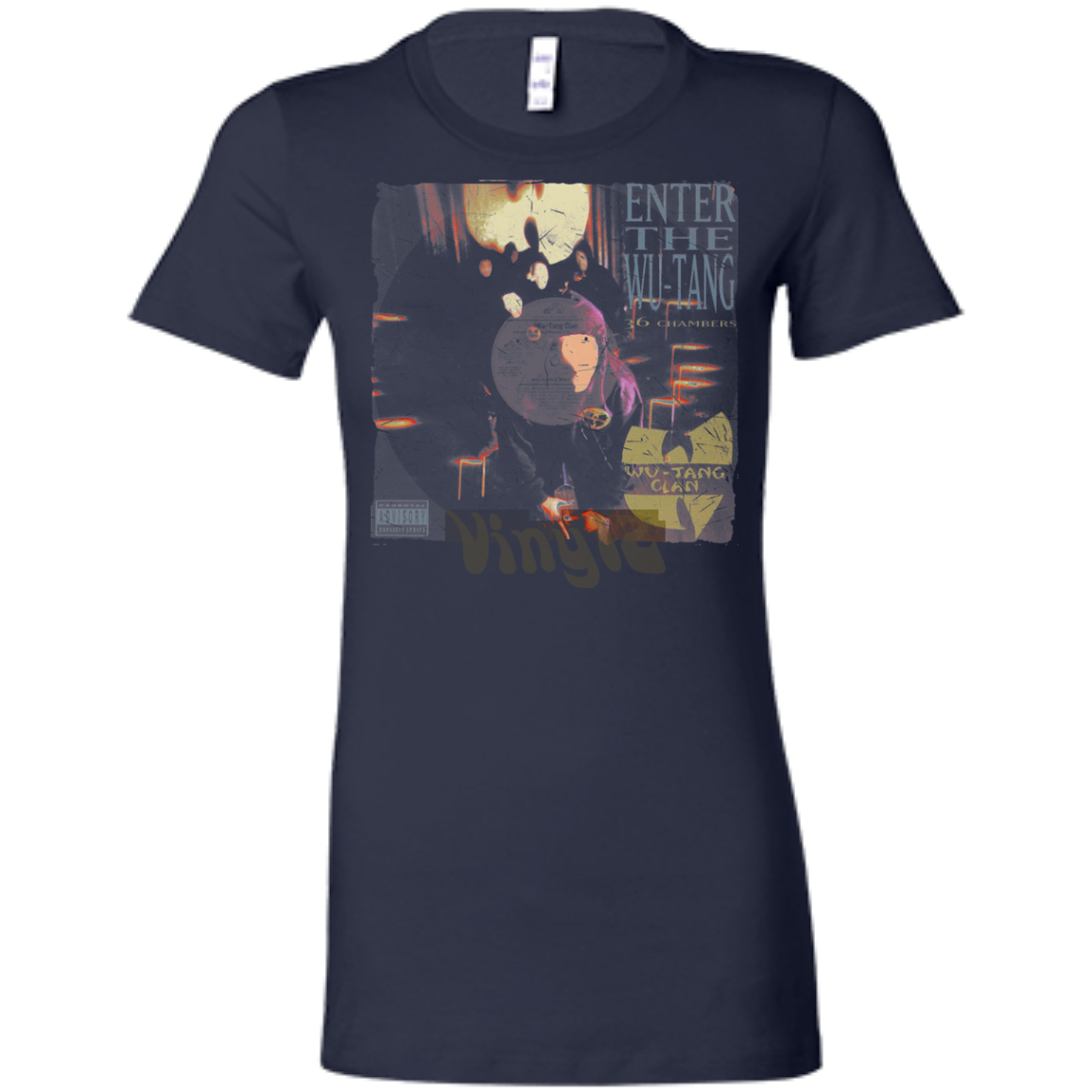 Wu-Tang Clan - Enter The Wu Tang - Ep Cover - Vinyl 10 Tee&Tank Lady Pimamour