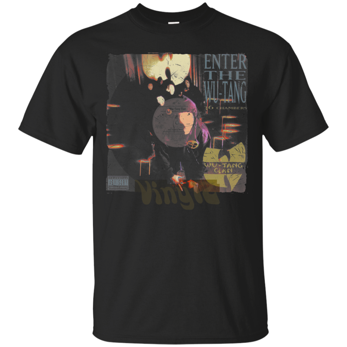 Wu-Tang Clan - Enter The Wu Tang - Ep Cover - Vinyl 10 Tee&Tank Men/Unisex Pimamour